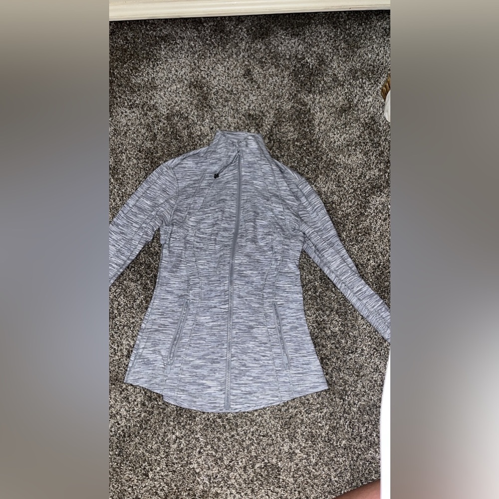 Lululemon Heathered Gray Define Jacket